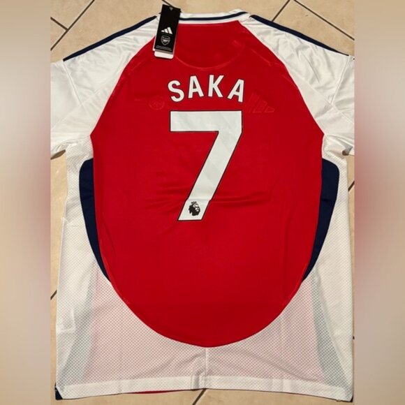 England Inglaterra Arsenal Bukayo Zara Jersey # 7 , Unisex - Picture 12 of 16